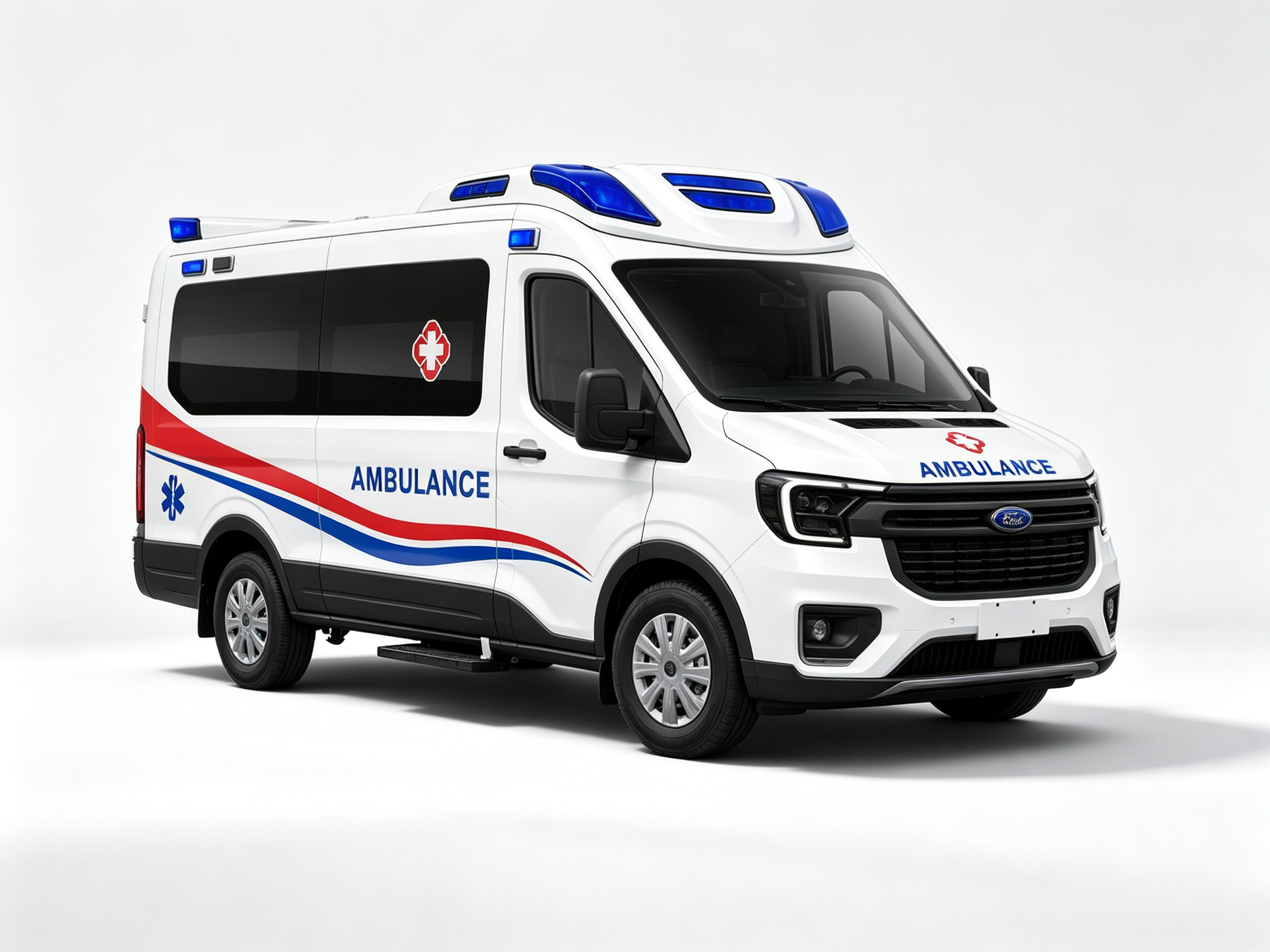 新款福特 T8 监护型救护车 