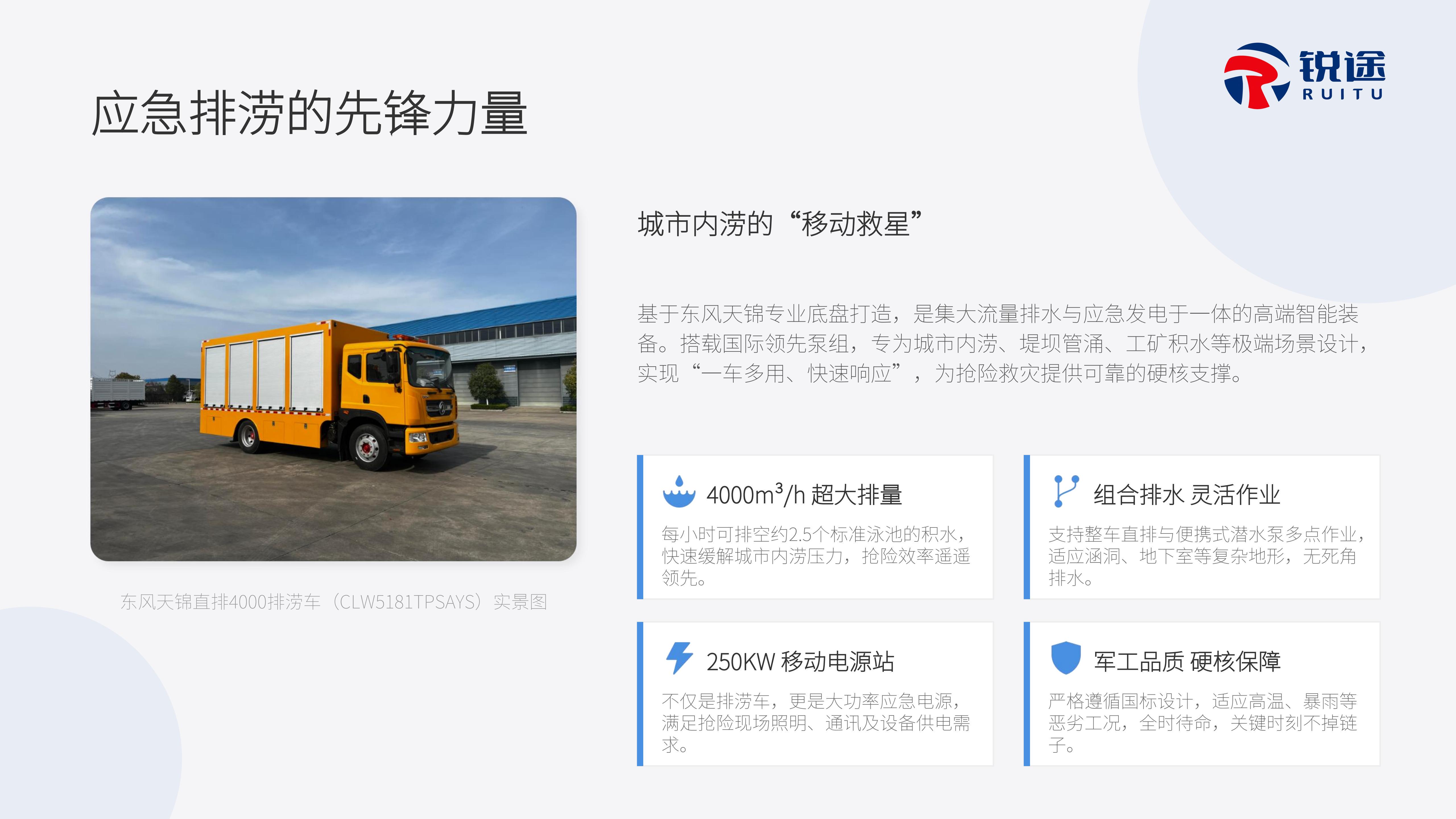东风天锦直排4000排涝车产品介绍【锐途】_07