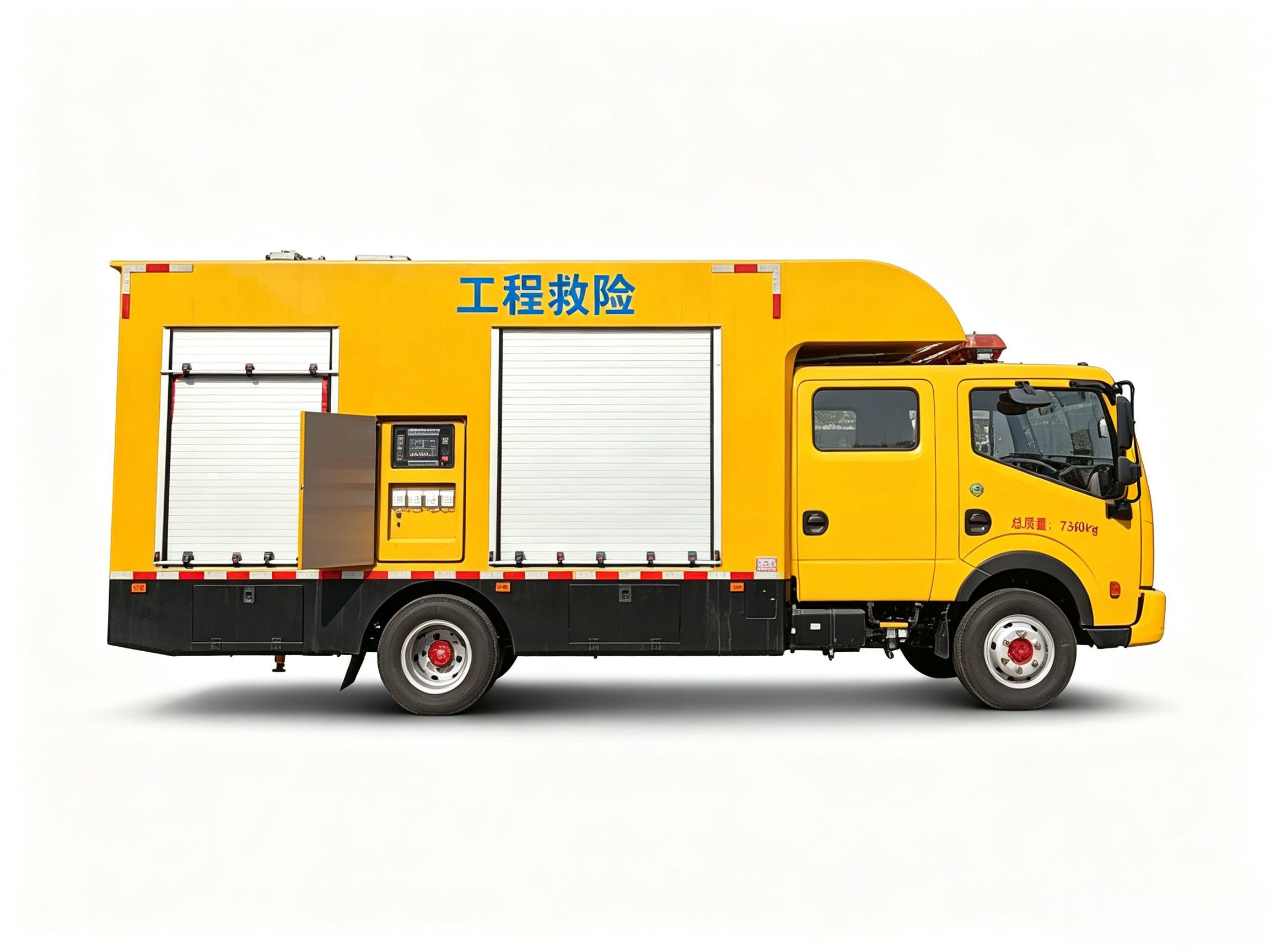 东风凯普特1600方大流量应急抢险排涝车