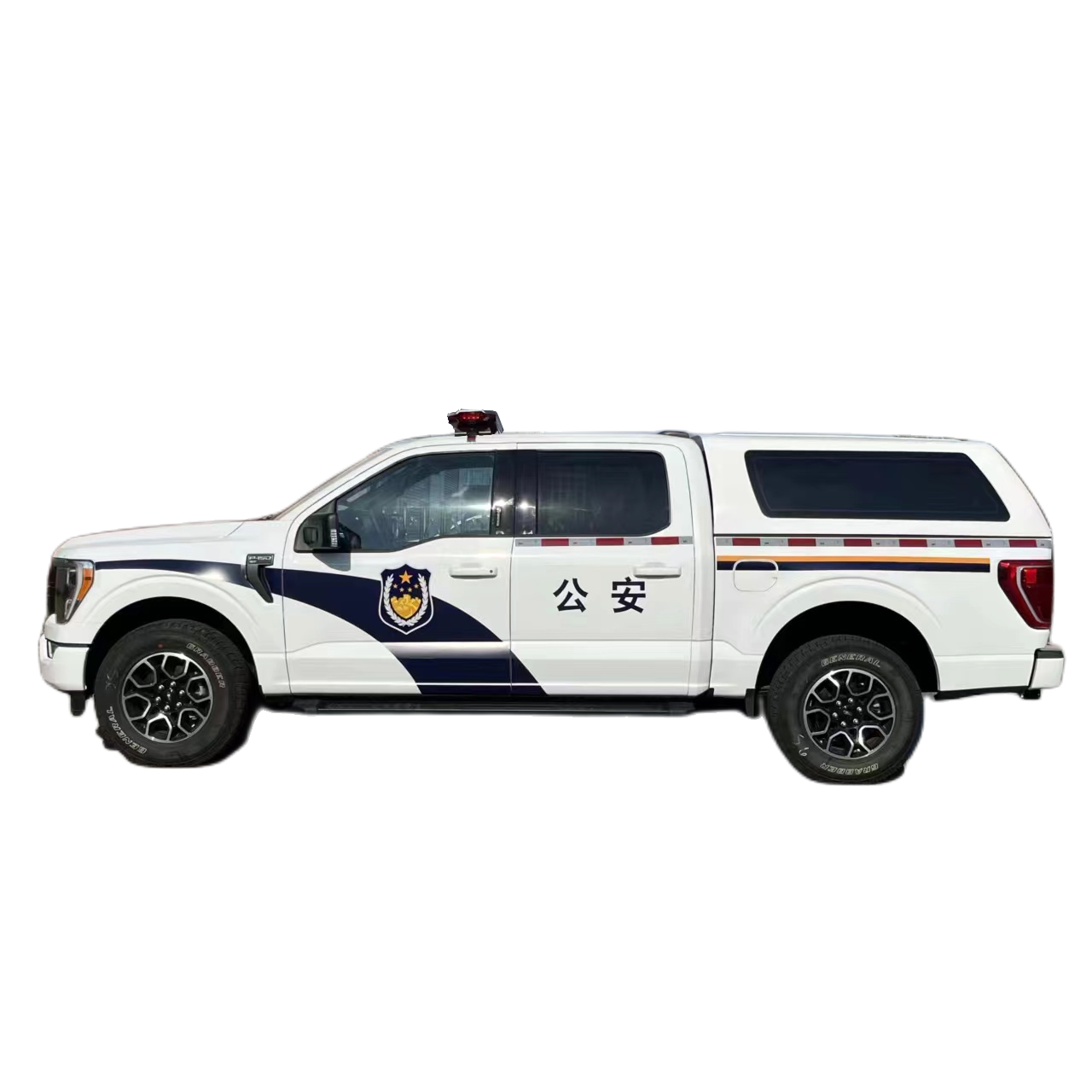 福特F150四驱硬核越野应急通讯救援指挥车