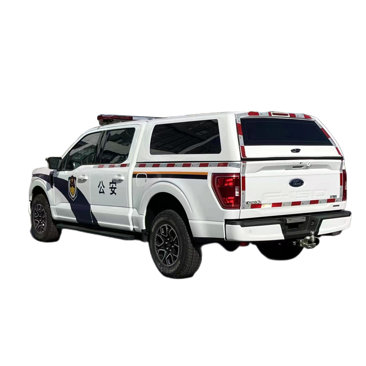 福特F150四驱硬核越野应急通讯救援指挥车